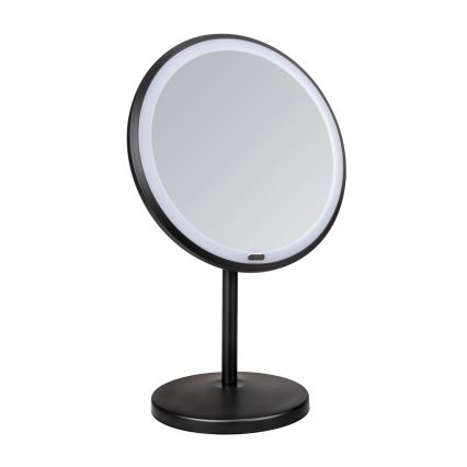 WENKO 25523100 - ONNO Mirror 20 x 34 cm, Black