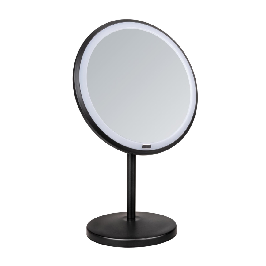 WENKO 25523100 - ONNO Mirror 20 x 34 cm, Black