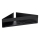 WENKO 25558100-Shelf GENOVA 36x17 cm Black
