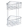 WENKO 25569100-TRESTINA Corner shelf 25x35 cm stainless steel/silver