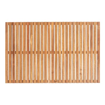 WENKO 25578100 - ACACIA doormat 55 x 85 cm, brown
