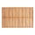 WENKO 25578100 - ACACIA Doormat 55x85 cm Brown