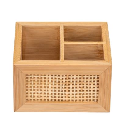 WENKO 25600100 - ALLEGRE Organizer 12 x 9 cm, Brown