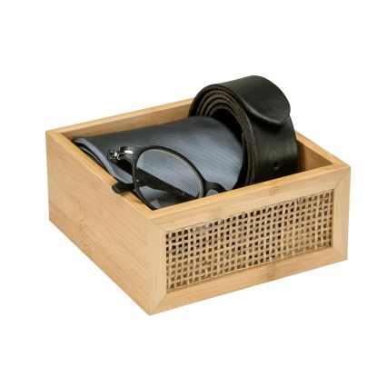 WENKO 25601100 - ALLEGRE Bathtub Tray 15 x 7 cm, Brown