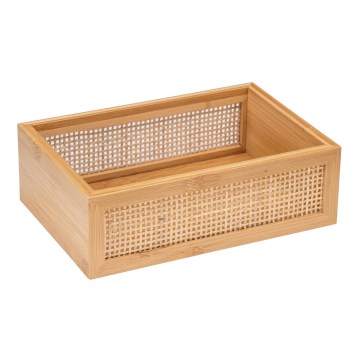 WENKO 25602100 - ALLEGRE Bath Tray 22x15 cm Brown