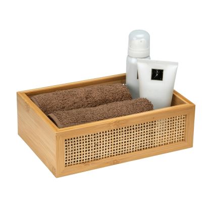 WENKO 25602100 - ALLEGRE Bath Tray 22x15 cm Brown
