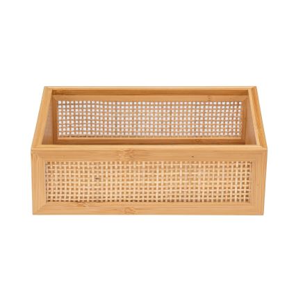 WENKO 25602100 - ALLEGRE Bath Tray 22x15 cm Brown
