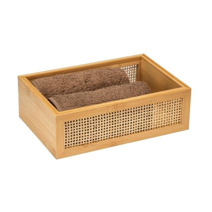 WENKO 25602100 - ALLEGRE Bath Tray 22x15 cm Brown