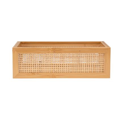 WENKO 25602100 - ALLEGRE Bath Tray 22x15 cm Brown