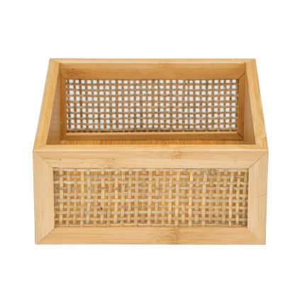 WENKO 25602100 - ALLEGRE Bath Tray 22x15 cm Brown