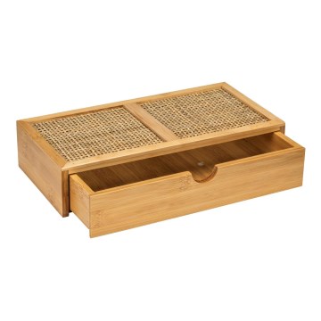 WENKO 25603100 – ALLEGRE Organizer 28x14 cm brown