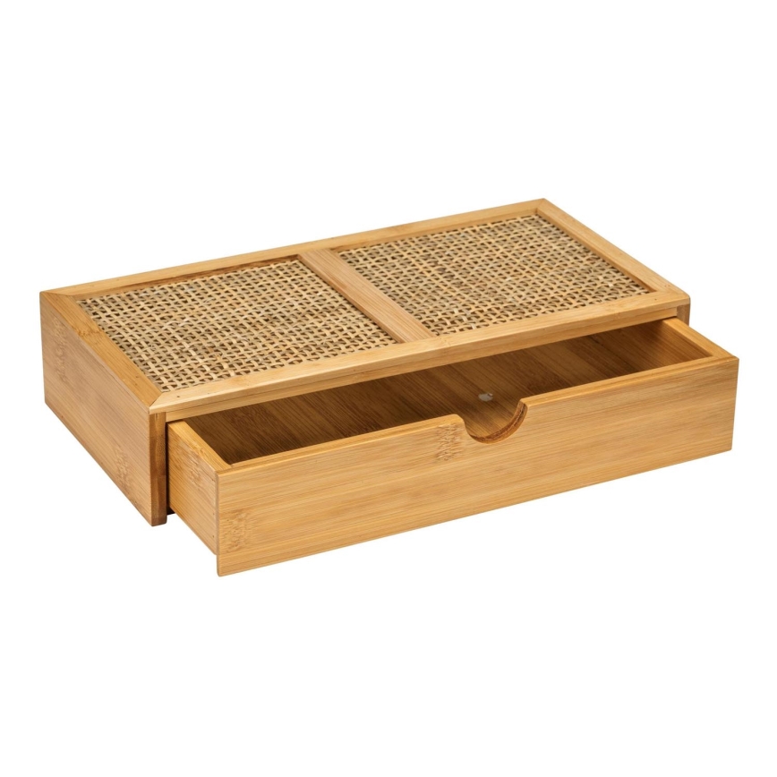 WENKO 25603100 – ALLEGRE Organizer 28x14 cm brown