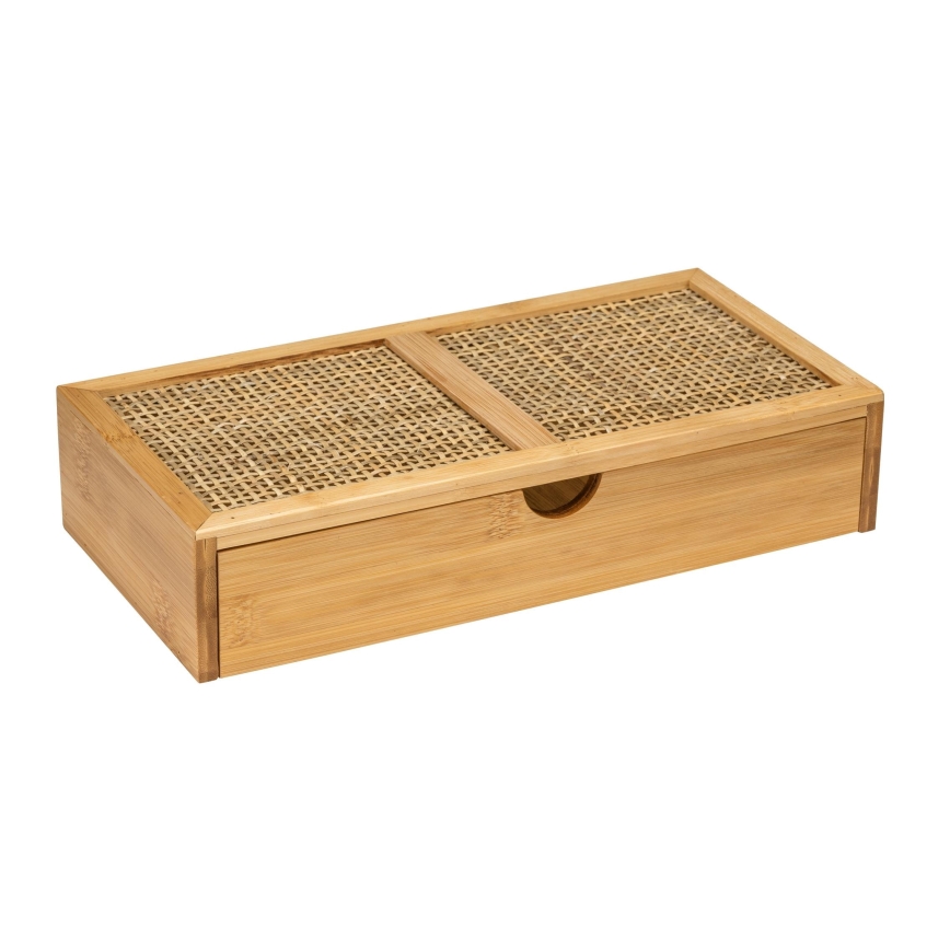 WENKO 25603100 – ALLEGRE Organizer 28x14 cm brown