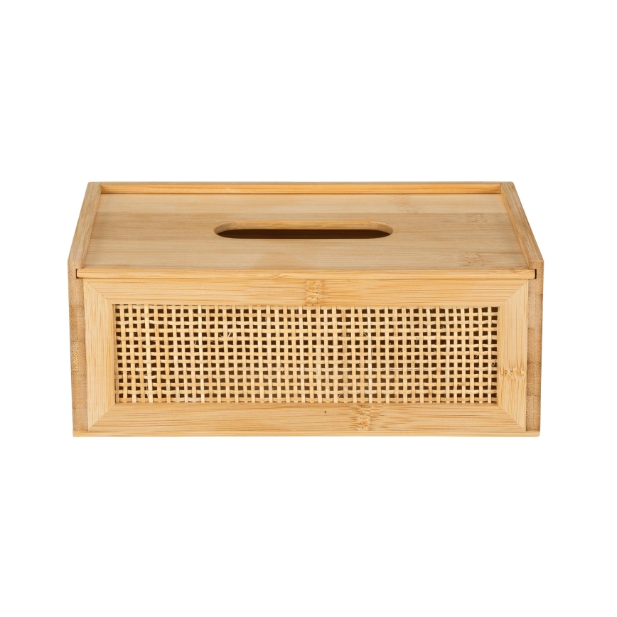WENKO 25607100 - ALLEGRE Tissue Box 25x13 cm Brown