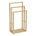 WENKO 25629100 - BAMBUSA Towel Rack 42.5 x 82 cm, Brown