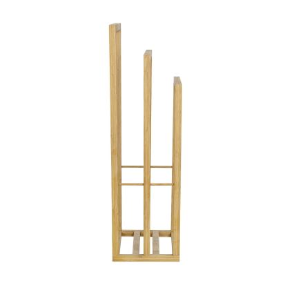 WENKO 25629100 - BAMBUSA Towel Rack 42.5 x 82 cm, Brown
