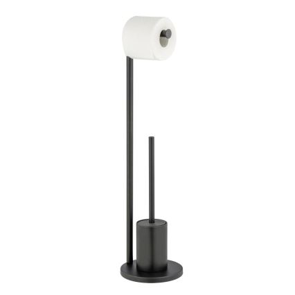 WENKO 25675100 - FERLA toilet set 18 x 69.5 cm, black