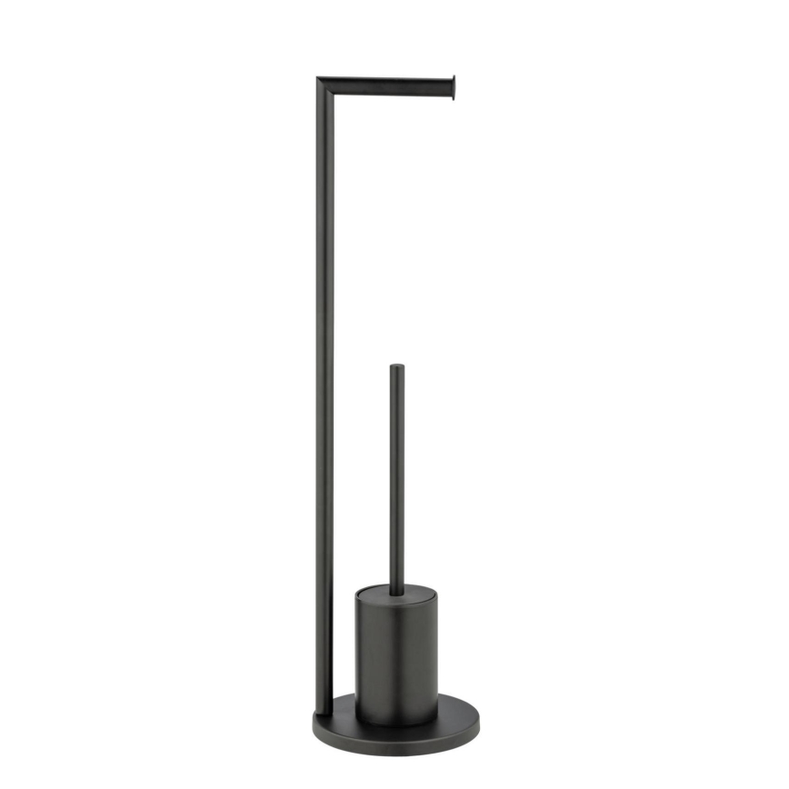 WENKO 25675100 - FERLA toilet set 18 x 69.5 cm, black