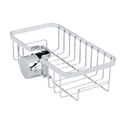 WENKO 25678100 - FLORESTA Basket 24x14 cm silver