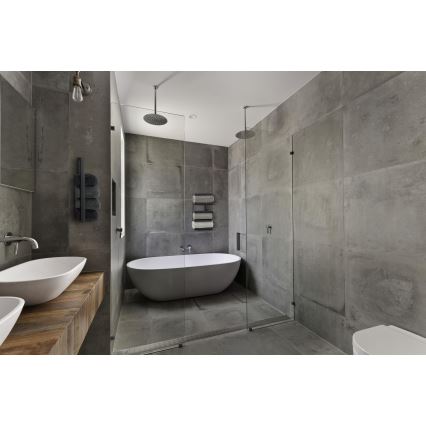 WENKO 25780100 - FONDIRO Towel Stand 24 x 42 cm Black
