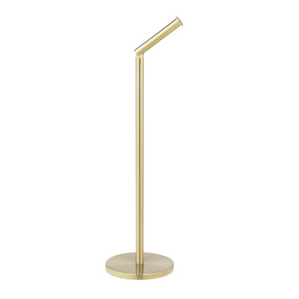 WENKO 25791100 - Toilet paper holder 21x55 cm gold/silver