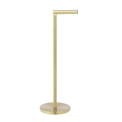 WENKO 25791100 - Toilet paper holder 21x55 cm gold/silver