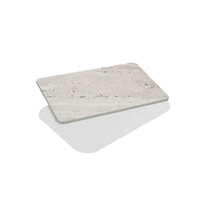 WENKO 25964100 - PUNA Bath Mat 39x60 cm grey