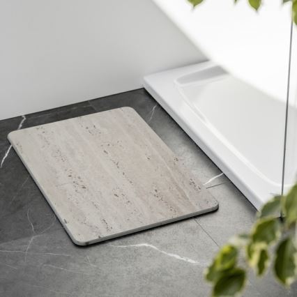 WENKO 25964100 - PUNA Bath Mat 39x60 cm grey