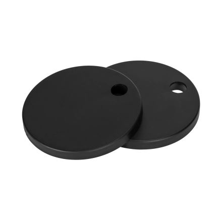 WENKO 26029100 - GALATI Toilet Seat 46 x 36 cm, Black