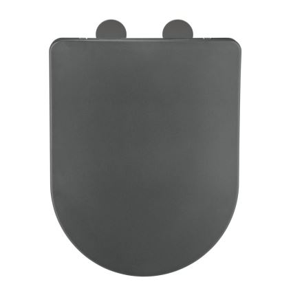WENKO 26030100 - GALATI Toilet Seat 46 x 36 cm Anthracite
