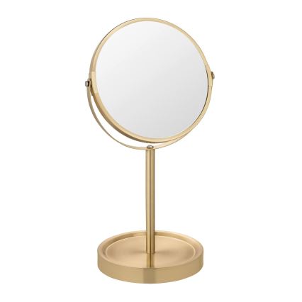 WENKO 26061100 - Mirror ALATA 18,5x35 cm gold