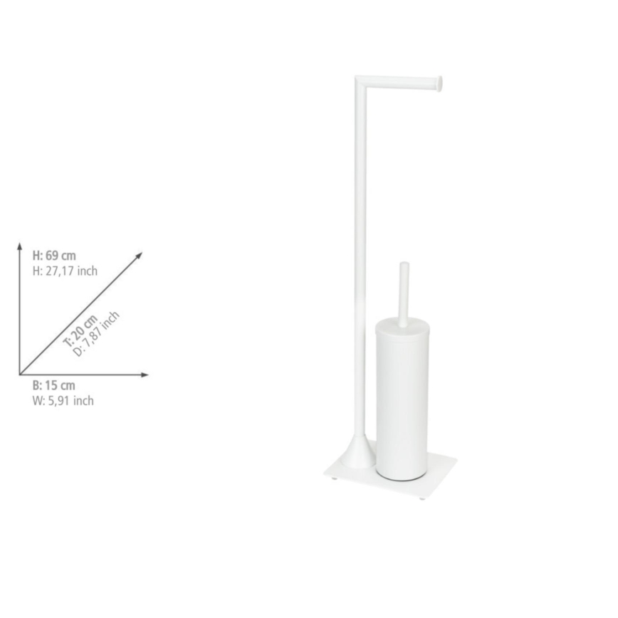 WENKO 26072100 - HELLA toilet brush 15x69 cm white