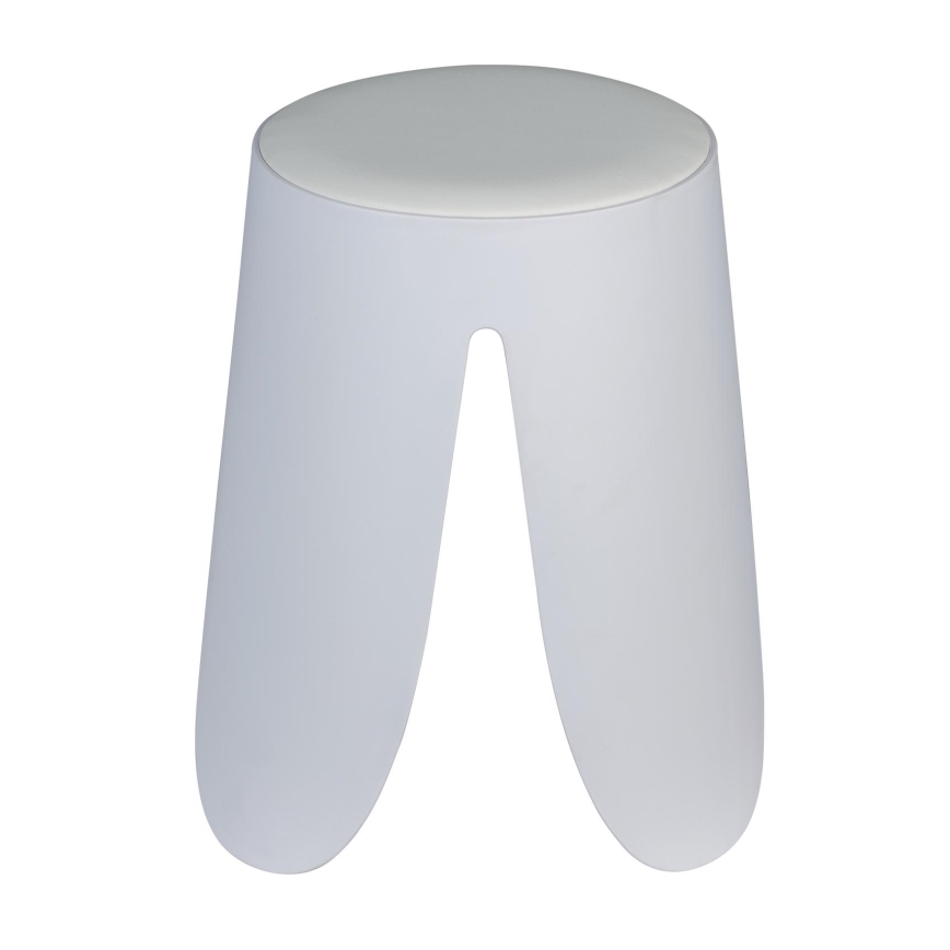 WENKO 26086100 - COMISO Stool 44,5x46 cm White