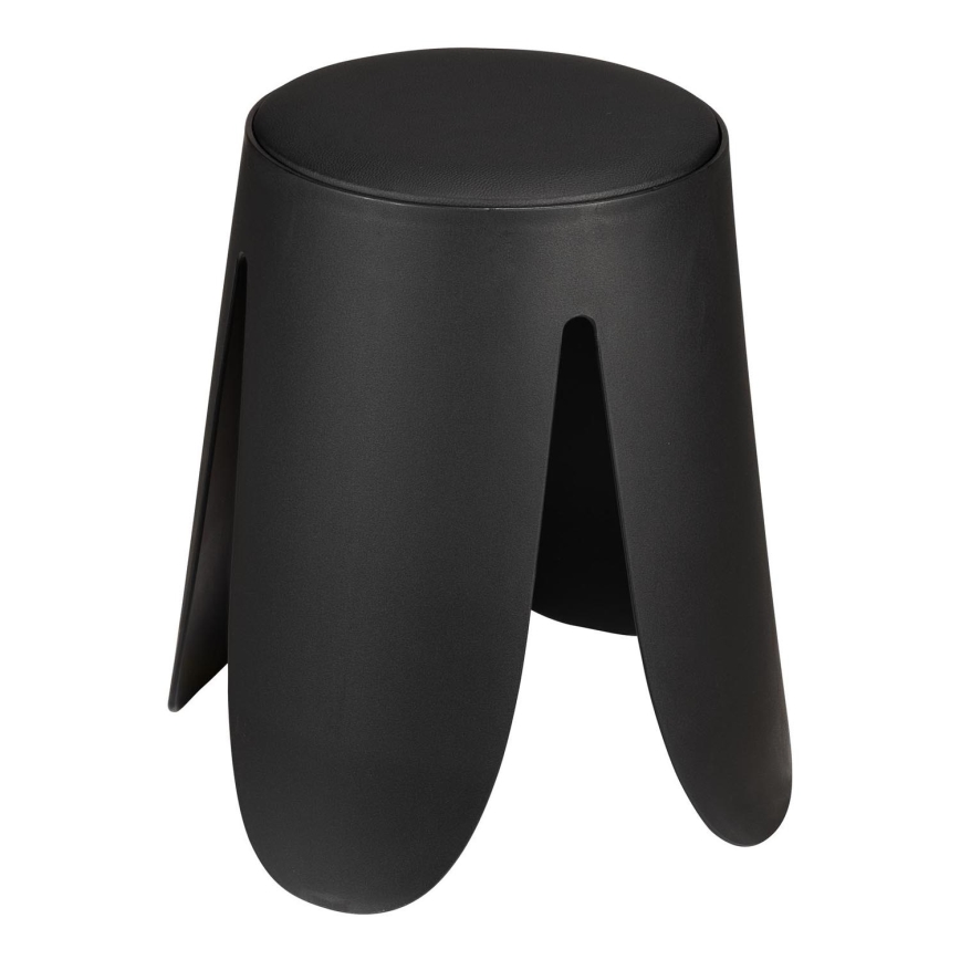 WENKO 26087100 - COMISO Stool 44,5x46 cm Black