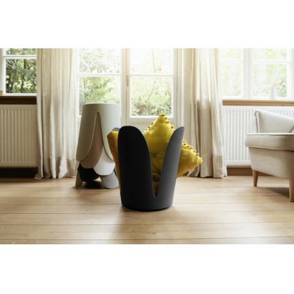 WENKO 26087100 - COMISO Stool 44,5x46 cm Black