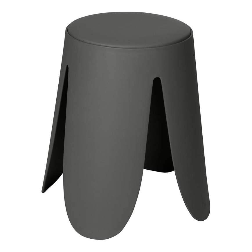 WENKO 26089100 - COMISO Stool 44,5x46 cm Anthracite