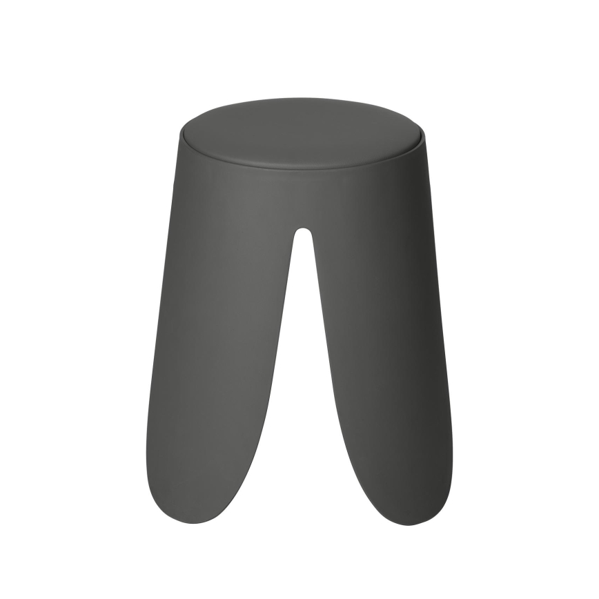 WENKO 26089100 - COMISO Stool 44,5x46 cm Anthracite