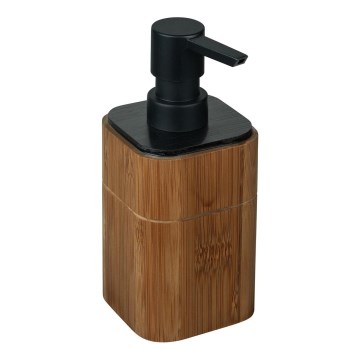WENKO 26102100 - SERRO Soap Dispenser 7.5 x 16.5 cm Brown/Black