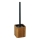 WENKO 26104100 - SERRO Toilet Brush 10x37 cm brown/black