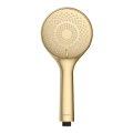 WENKO 26180100 - WATERSAVING SYSTEM Shower Head 11x11 cm, Gold