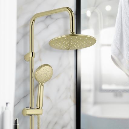 WENKO 26182100 - YOUNG LINE 101 cm Gold Shower System