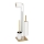 WENKO 26214100 - RIVALTA toilet set 18x70 cm brown/white