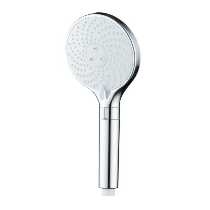 WENKO 26362100 - WATERSAVING SYSTEM showerhead 12x12 cm polished chrome/white