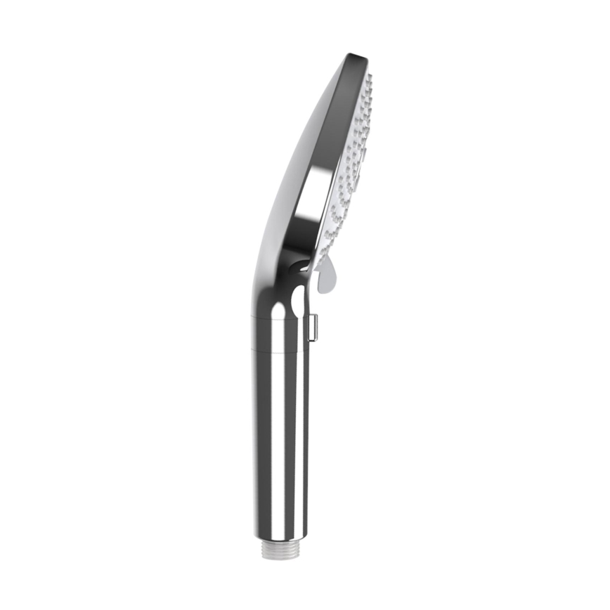 WENKO 26362100 - WATERSAVING SYSTEM showerhead 12x12 cm polished chrome/white