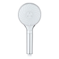 WENKO 26362100 - WATERSAVING SYSTEM showerhead 12x12 cm polished chrome/white