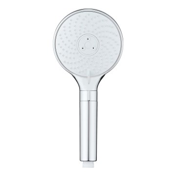 WENKO 26362100 - WATERSAVING SYSTEM showerhead 12x12 cm polished chrome/white