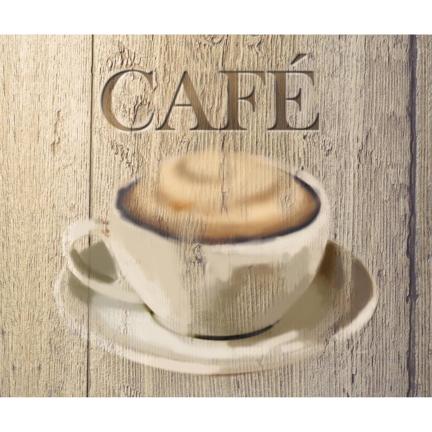 WENKO 2713600100 - CAFÉ Splashback 60x50 cm multicolored
