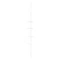 WENKO 3201010100 - COMPACT Corner Unit 26x195 cm white