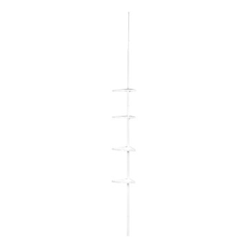 WENKO 3201010100 - COMPACT Corner Unit 26x195 cm White
