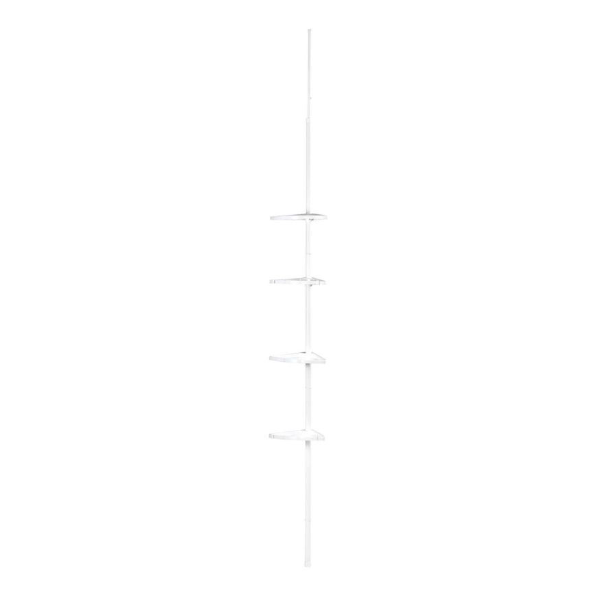 WENKO 3201010100 - COMPACT Corner Unit 26x195 cm White